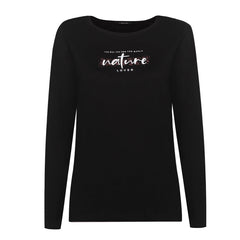 SORA - TRICOU CU MÂNECĂ LUNGĂ, 100% BUMBAC, PENTRU DAMĂ