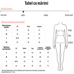 PIJAMALE DE DAMĂ, MOI, SEDUCĂTOARE, DIN DOUĂ PIESE, CU IMPRIMEU DIN DANTELĂ ȘI INIMIOARE COMFYSLEEP™