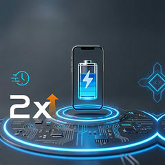 TRIVOLT™ - Încărcător wireless 3 în 1, magnetic și pliabil pentru telefon, ceas și căști