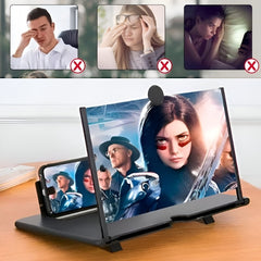 BIGVIEW™ - Ecran de mărire pentru telefonul mobil, mărire 3–5×