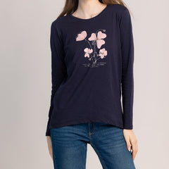 SORA  - TRICOU CU MÂNECĂ LUNGĂ, 100% BUMBAC, PENTRU DAMĂ