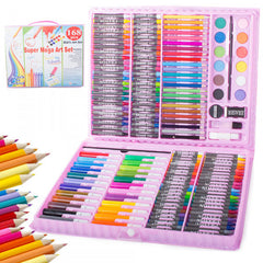 RAINBOWBOX - SET DE ARTĂ DE 168 DE PIESE ÎNTR-O CARCASĂ