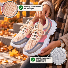 AIRSYNQ™ - ADIDAȘI DE DAMĂ RESPIRABILI PENTRU CONFORT PE TOT PARCURSUL ZILEI