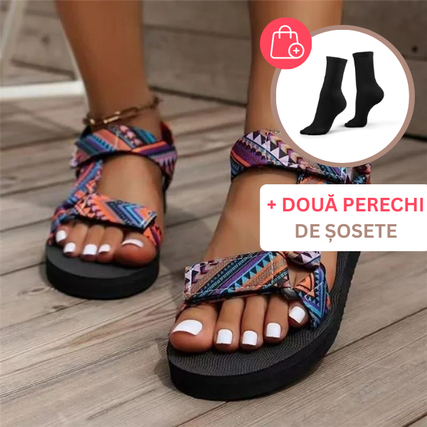 SANDALE UȘOARE DE VARĂ PENTRU DAMĂ CU TALPĂ ANTIDERAPANTĂ BREEZEFUN