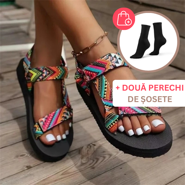 SANDALE UȘOARE DE VARĂ PENTRU DAMĂ CU TALPĂ ANTIDERAPANTĂ BREEZEFUN