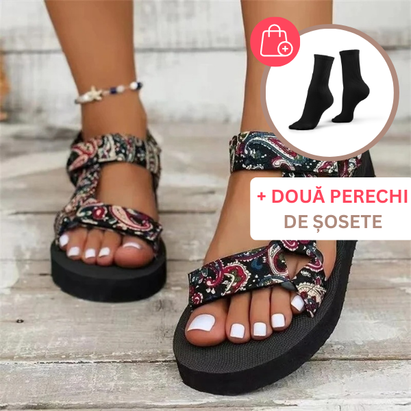SANDALE UȘOARE DE VARĂ PENTRU DAMĂ CU TALPĂ ANTIDERAPANTĂ BREEZEFUN