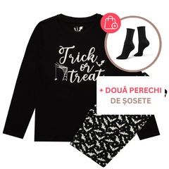 NIGHTHOWL - PIJAMALE 100% BUMBAC PENTRU COPII CU MODELE DE HALLOWEEN
