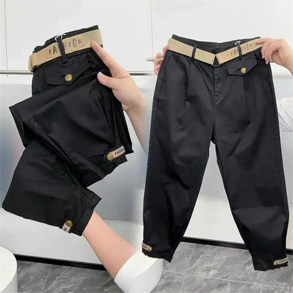 PANTALONI CARGO PENTRU DAMĂ, CONFORT MAXIM SOLIDEASE
