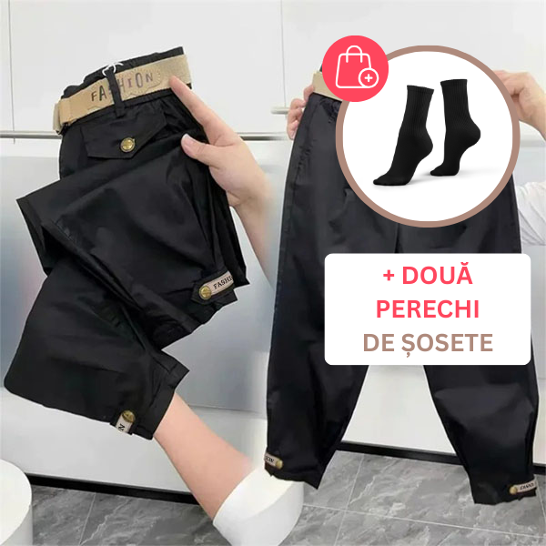 PANTALONI CARGO PENTRU DAMĂ, CONFORT MAXIM SOLIDEASE