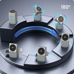 TRIVOLT™ - Încărcător wireless 3 în 1, magnetic și pliabil pentru telefon, ceas și căști
