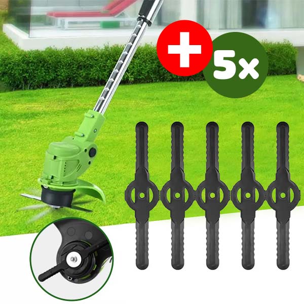 MAȘINĂ DE TUNS IARBA MANUALĂ FĂRĂ FIR PENTRU GRĂDINĂRIT GRASSKING™