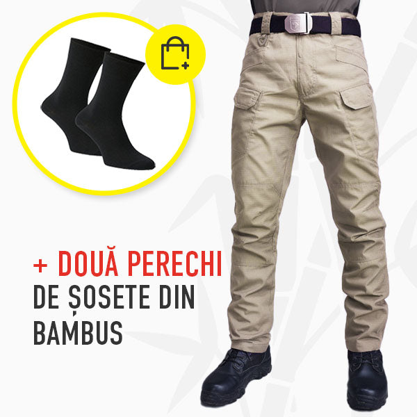 BEJ + DOUĂ PERECHI DE ȘOSETE DIN BAMBUS