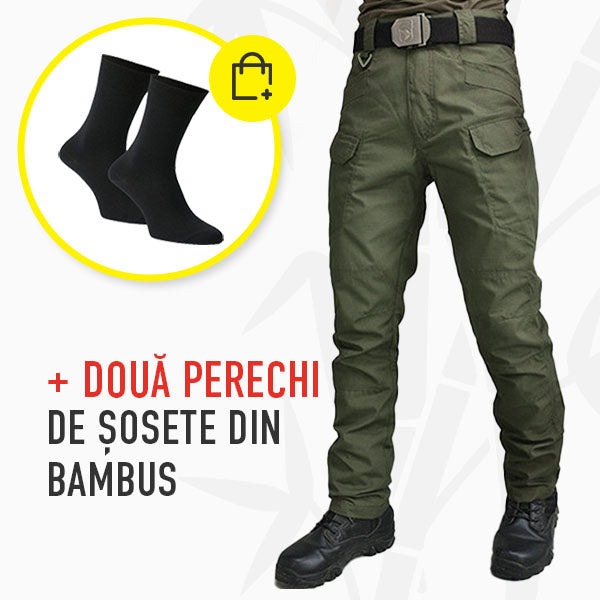 VERDE + DOUĂ PERECHI DE ȘOSETE DIN BAMBUS