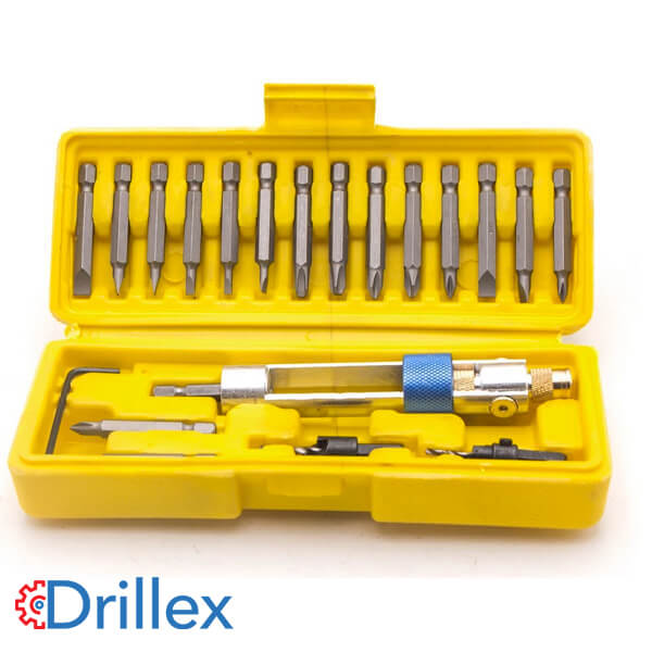 SET DE 20 DE ȘURUBELNIȚE DE CALITATE DRILLEX™