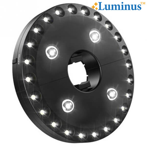 LAMPĂ LED PORTABILĂ CU POSIBILITATE DE INSTALARE PE UN ABAJUR ALIMENTAT DE BATERII LUMINUS™