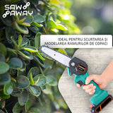 SAWAWAY™ –  FIERĂSTRĂU MANUAL CU ACUMULATOR