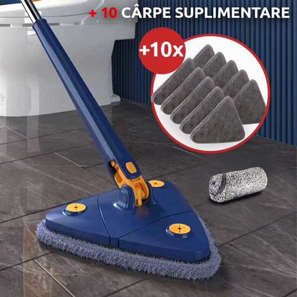 INSTRUMENT DE CURĂȚARE TELESCOPIC ROTATIV LA 360° CU POSIBILITATEA DE STOARCERE ACTIONCLEAN™