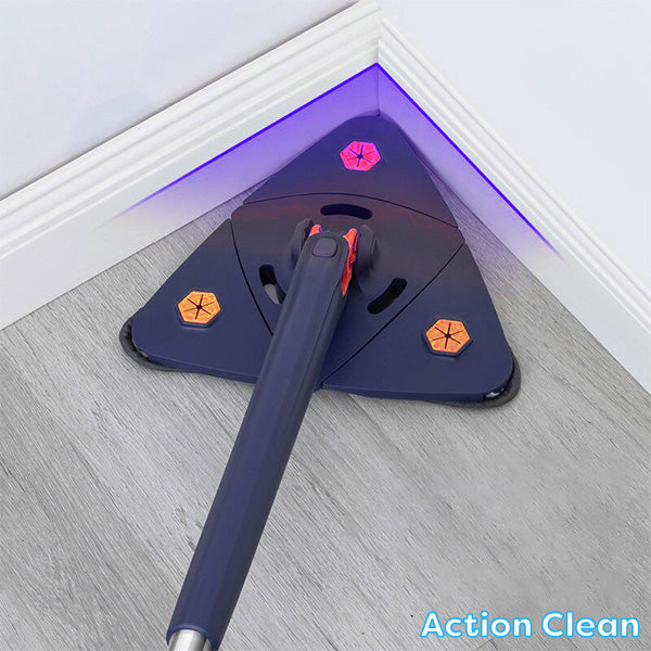 INSTRUMENT DE CURĂȚARE TELESCOPIC ROTATIV LA 360° CU POSIBILITATEA DE STOARCERE ACTIONCLEAN™