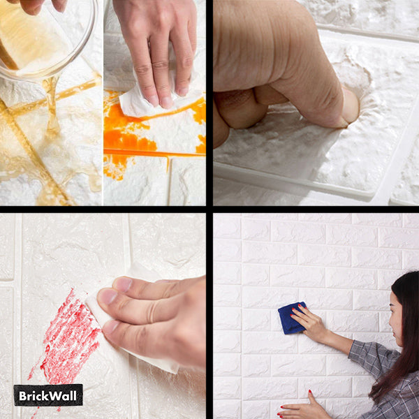 BRICKWALL® – TAPET AUTOADEZIV 3D (77 cm x 70 cm)
