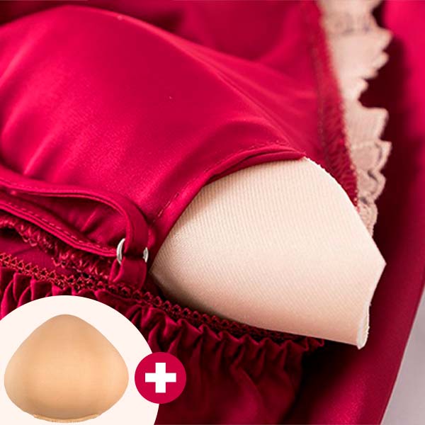 SET DE PIJAMA DIN 4 PIESE ELEGANTE, DE DAMĂ FLIRTYNIGHT™