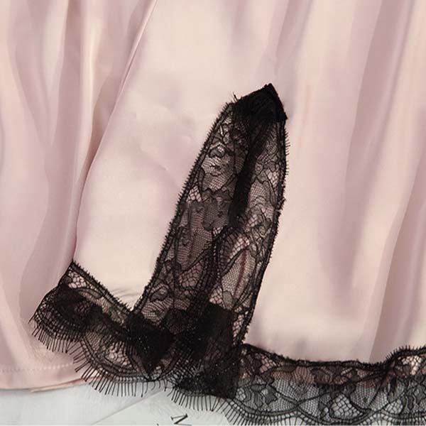 SET DE PIJAMA DIN 4 PIESE ELEGANTE, DE DAMĂ FLIRTYNIGHT™