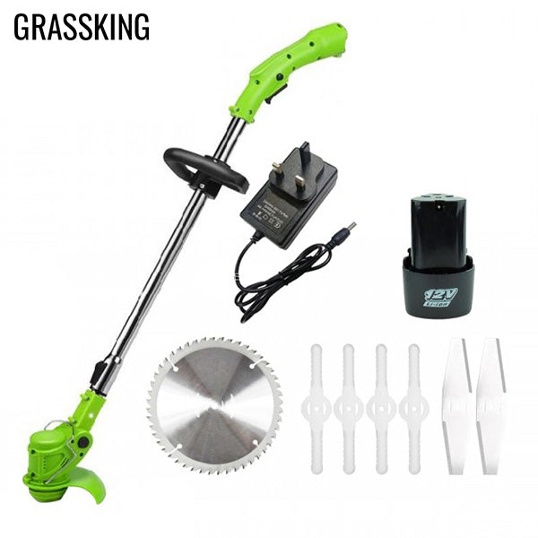 MAȘINĂ DE TUNS IARBA MANUALĂ FĂRĂ FIR PENTRU GRĂDINĂRIT GRASSKING™