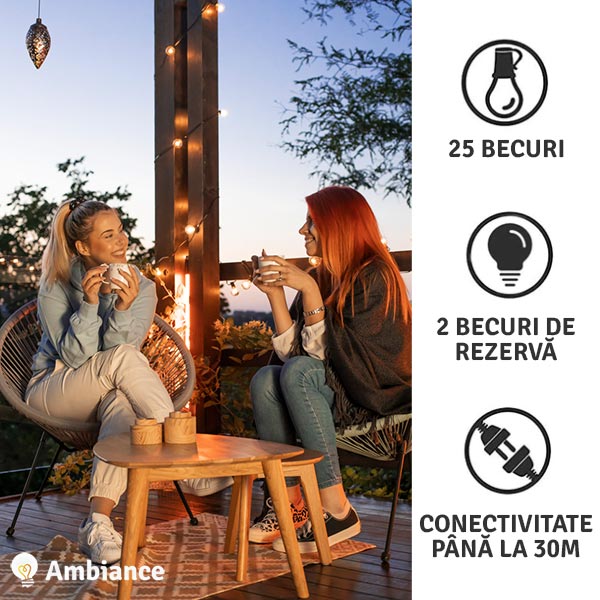 LANȚ DE LUMINI CU UN MOD MINUNAT DE A ILUMINA AMBIANCE™