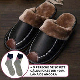 SNOOK® – PAPUCI DE CASĂ TERMICI DIN PIELE
