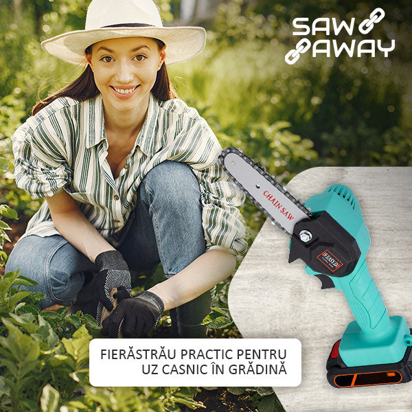 FIERĂSTRĂU MANUAL FĂRĂ FIR PENTRU TĂIEREA COPACILOR SAWAWAY™