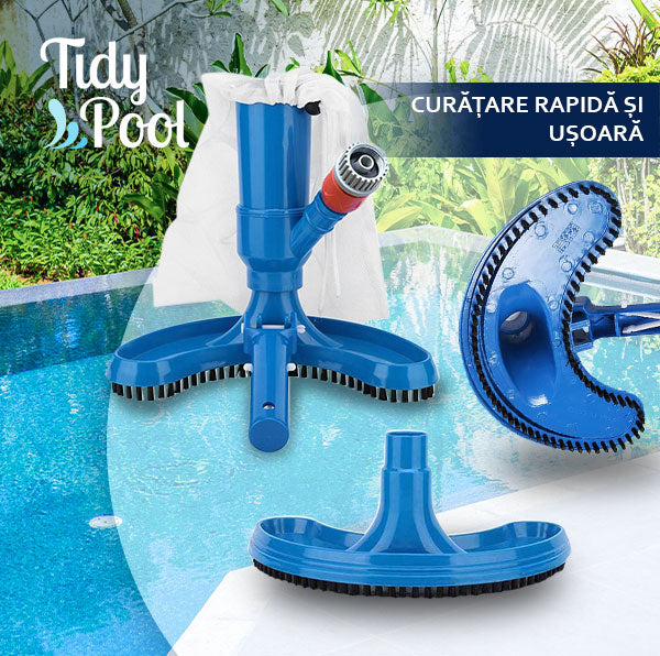 TIDYPOOL™ – ASPIRATOR SUBACVATIC PENTRU CURĂȚAREA PISCINELOR
