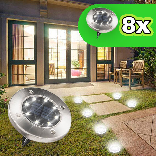 LUMINI DECORATIVE SOLARE IMPERMEABILE CU LED PENTRU GRĂDINĂ LIGHTSON®