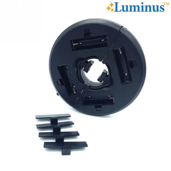 LAMPĂ LED PORTABILĂ CU POSIBILITATE DE INSTALARE PE UN ABAJUR ALIMENTAT DE BATERII LUMINUS™